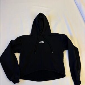 The North Face Charcoal Cropped Pullover